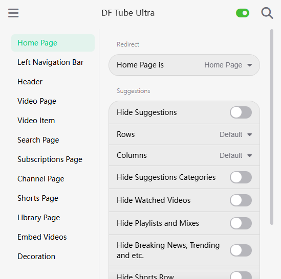 app screen